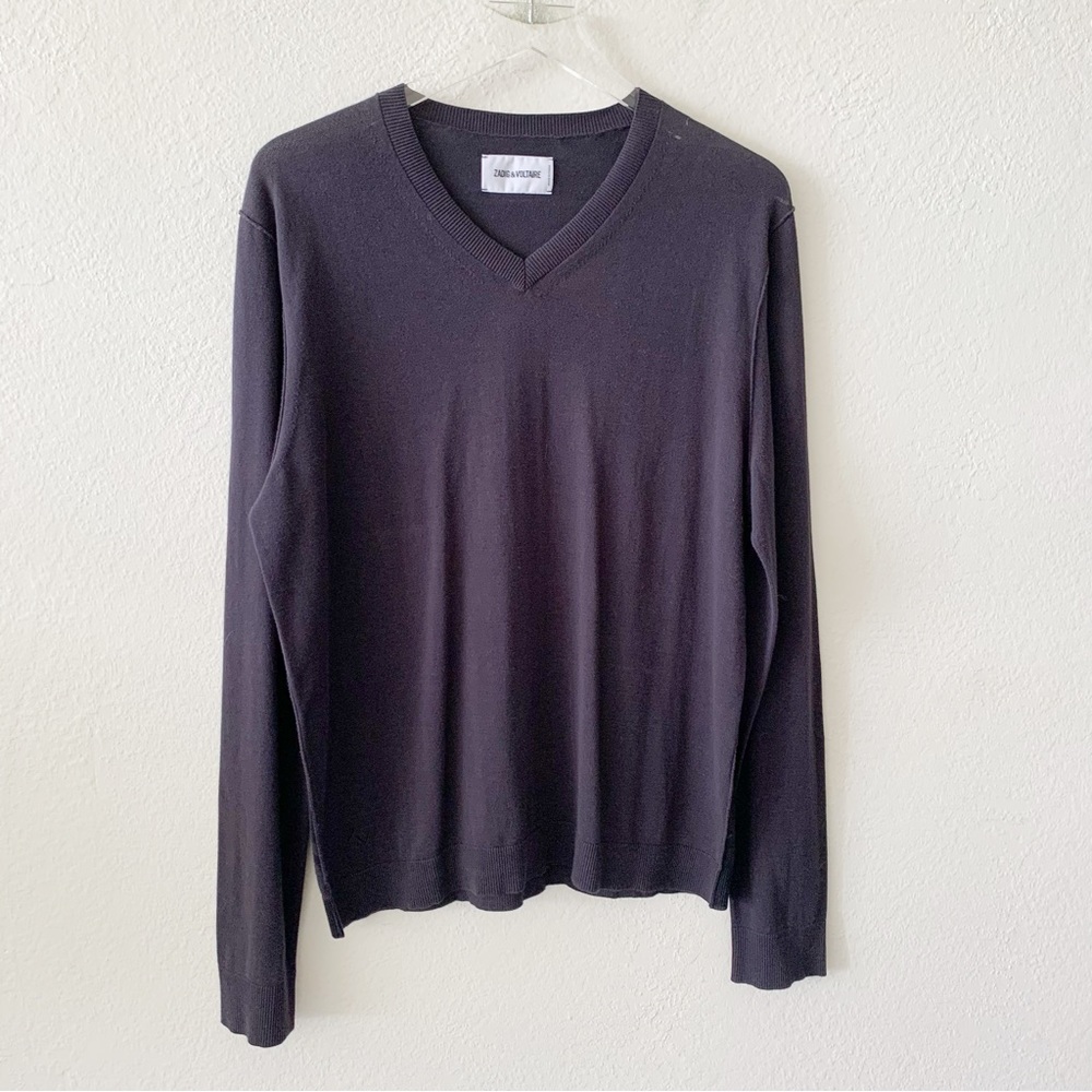 Zadig And Voltaire Ginger Black Cotton Camo Back Men'… Gem